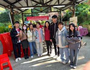 參加芎林紙寮窩社區活動